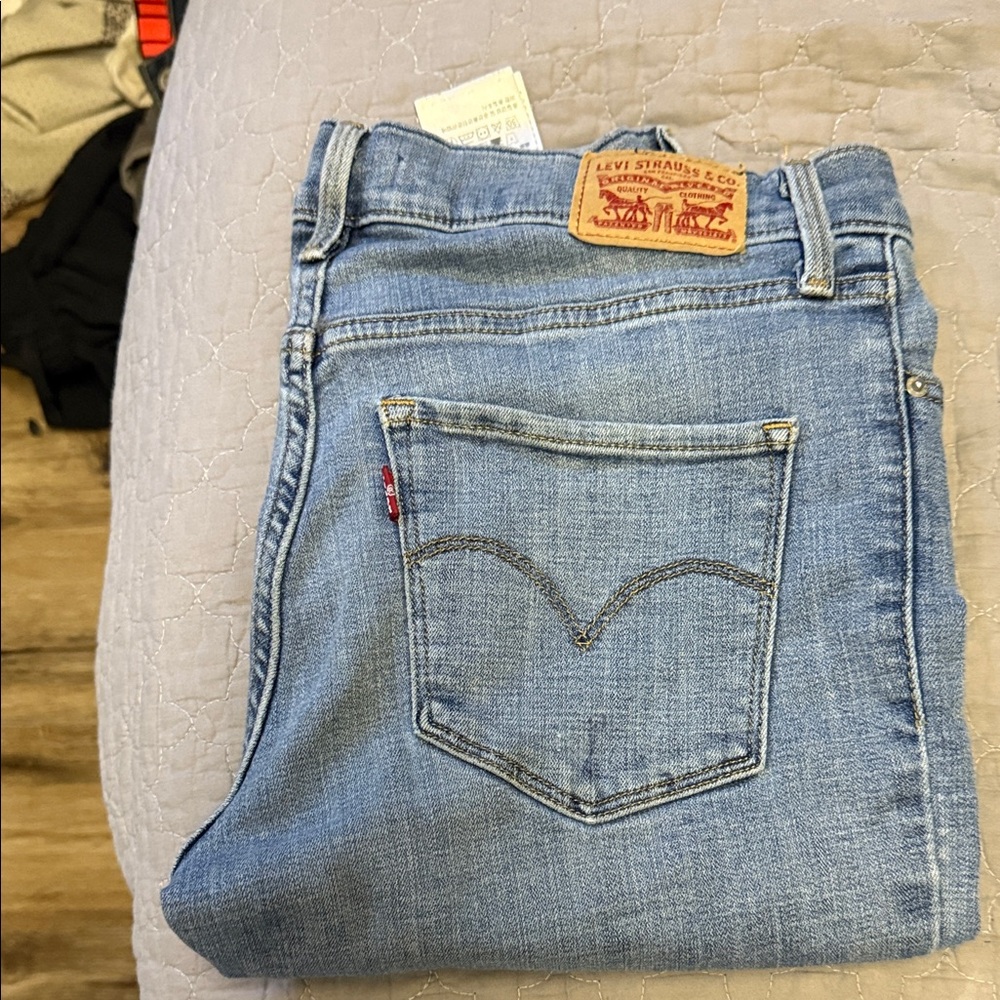 Levi's Light Blue Denim Jeans